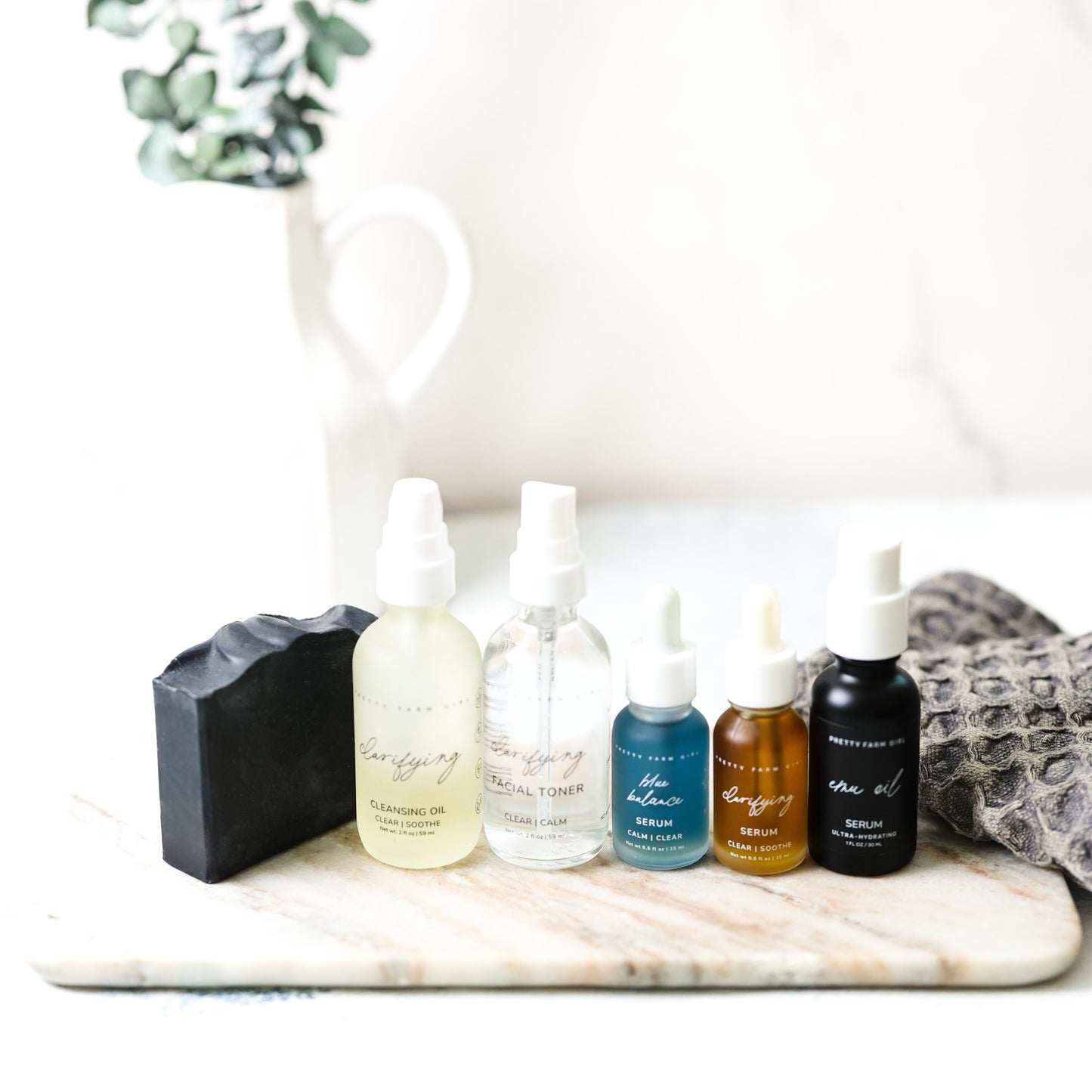 Kit complet de soins de la peau contre l'acné