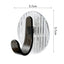 Premium Acrylic Self-Adhesive Wall Hooks for Home Organization