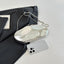 Acrylic small bag for women European and American fashion design foreign style shoulder bag crossbody box bag - Korvel