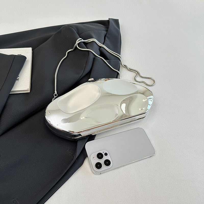 Acrylic small bag for women European and American fashion design foreign style shoulder bag crossbody box bag - Korvel