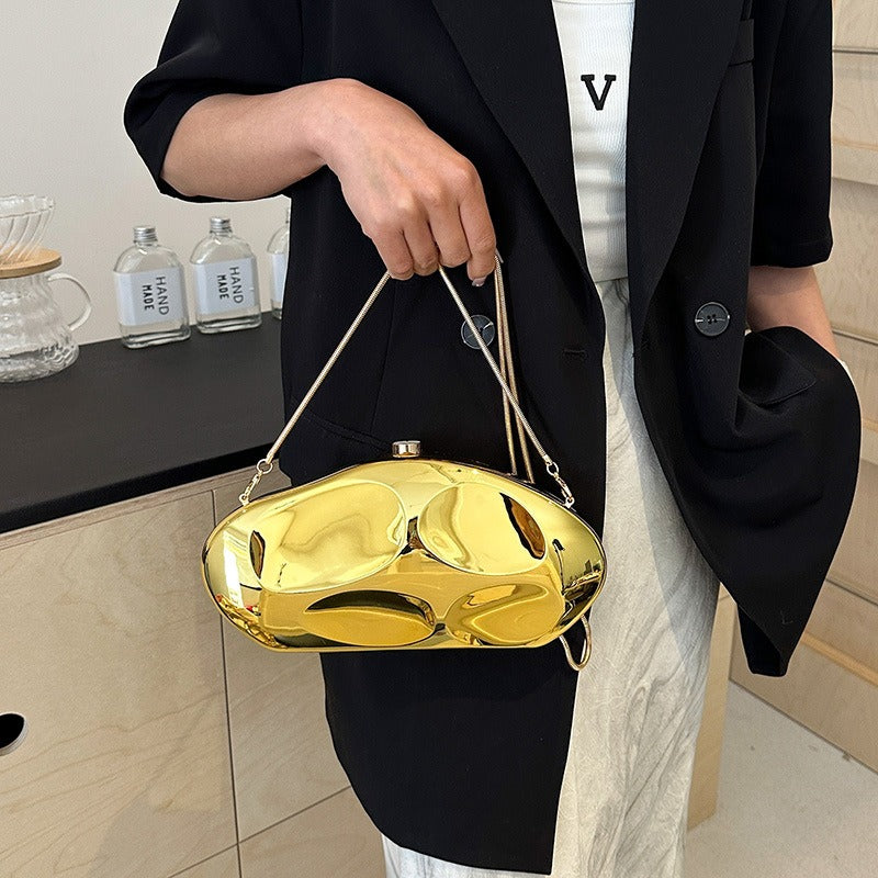 Acrylic small bag for women European and American fashion design foreign style shoulder bag crossbody box bag - Korvel