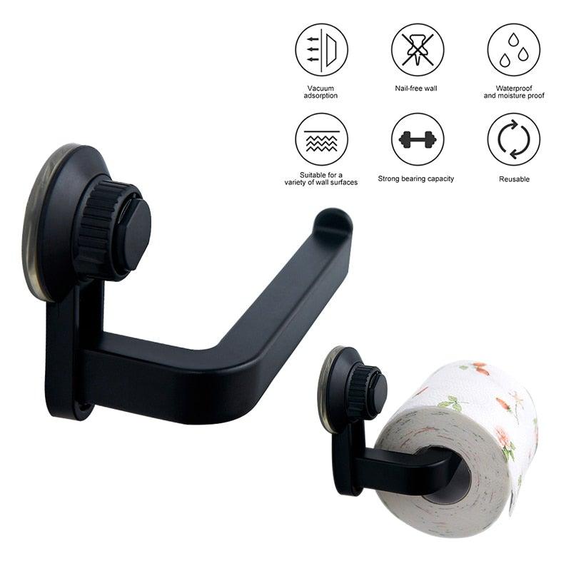 Modern Acrylic Wall-Mounted Toilet Paper Holder - Stylish Bathroom & Kitchen Tissue Rack - Korvel