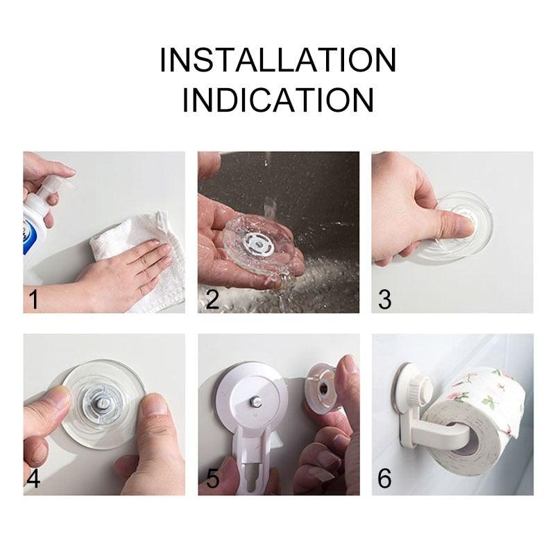 Modern Acrylic Wall-Mounted Toilet Paper Holder - Stylish Bathroom & Kitchen Tissue Rack - Korvel