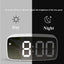 Reloj despertador LED de espejo acrílico premium con control por voz