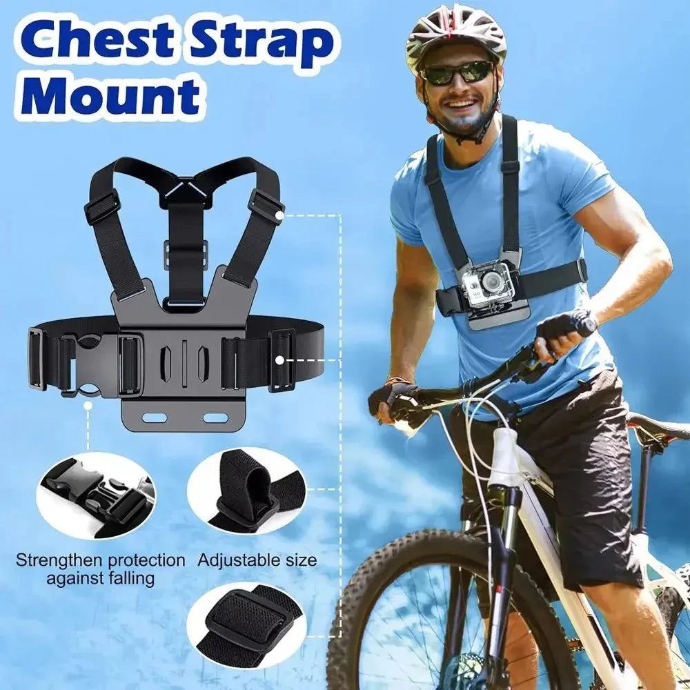 Kit de Montaje para Cámara de Acción Premium