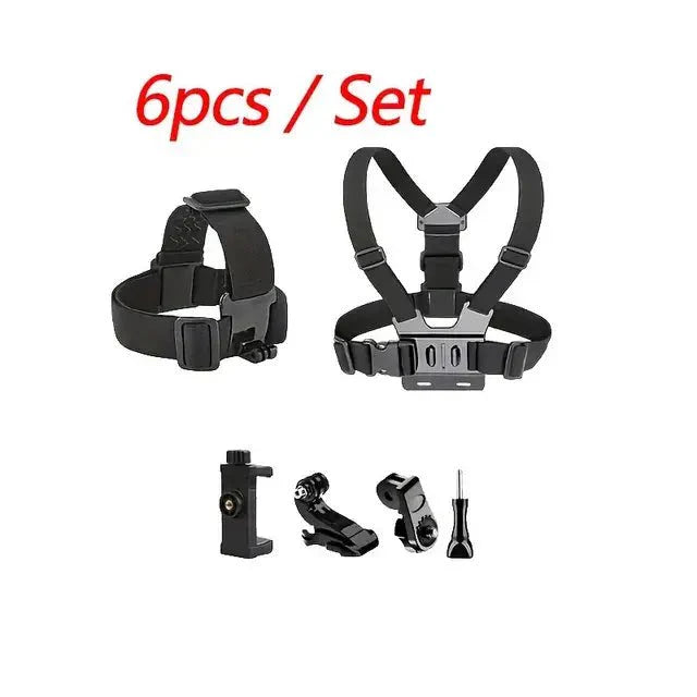 Kit de Montaje para Cámara de Acción Premium