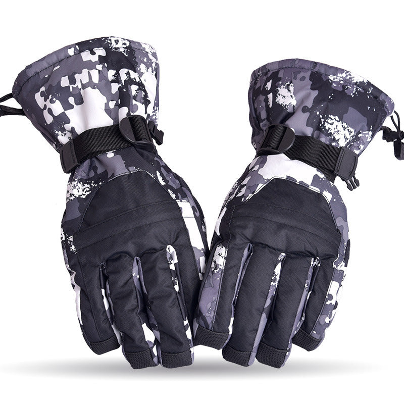 Gants de ski premium coupe-vent pour temps froid