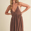 Elegant Summer Ruched Mini Cami Dress for Women