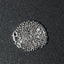 Chaîne en or blanc 14k avec maillons en câble et finition diamantée - 1,8 mm