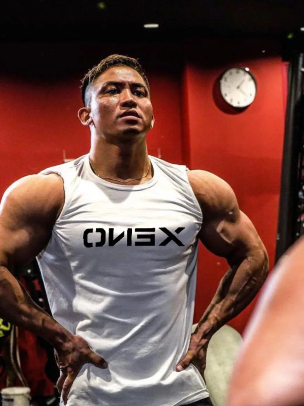 Camiseta de manga corta con cuello redondo para hombre en tallas grandes