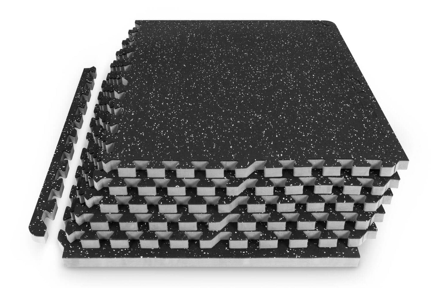 Rubber Top Exercise Puzzle Mat - 0.75in, 24sqft