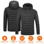 Chaqueta Térmica Gbruno - Abrigo Ligero de Invierno con 3 Niveles de Calor