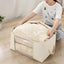 2Pcs Large Capacity Clothes Storage Bag with Clear Window