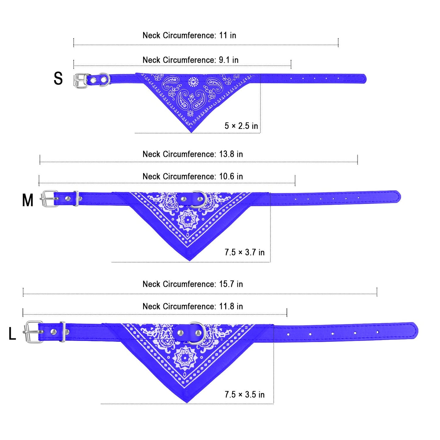 Bandana Ajustable GBruno para Perros