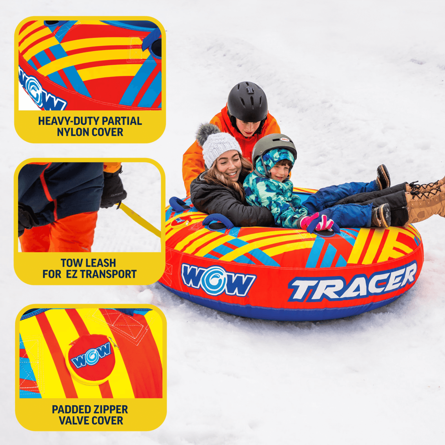 WOW Watersports Tracer Tube de Traction Bimodale