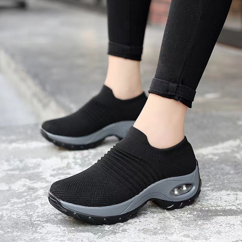 Casual Height-Boosting Air-Cushioned Sneakers