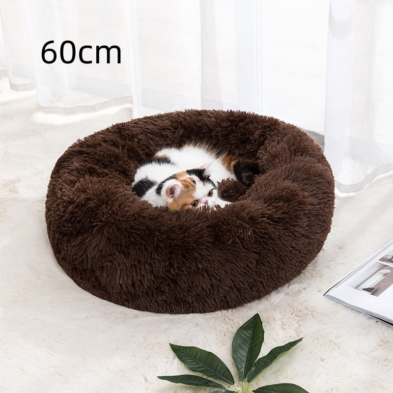 Cozy Winter Warm Pet Bed for Cats