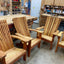 Plans 3-D de chaise Adirondack - Nouveau design de confort