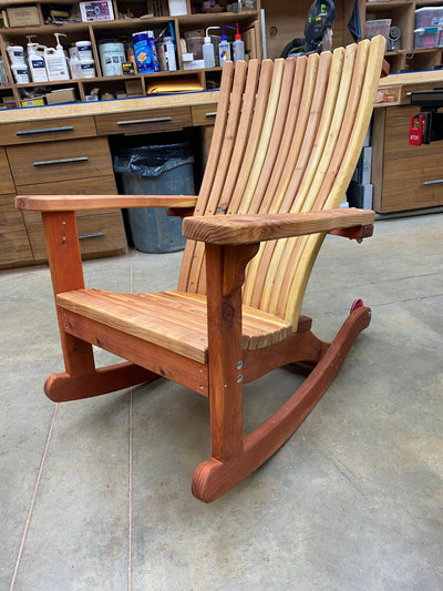 Adirondack Style Rocking Chair Plans