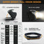 Linterna Frontal LED Recargable Ajustable para Aventuras al Aire Libre