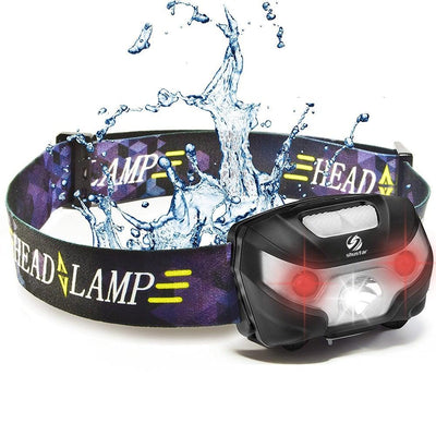Adjustable Rechargeable LED Headlamp for Outdoor Adventures