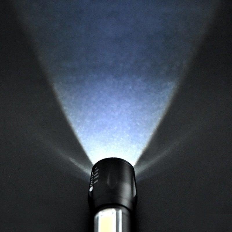 Versatile Rechargeable LED Tactical Flashlight - Compact & Waterproof - Korvel