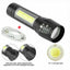 Versatile Rechargeable LED Tactical Flashlight - Compact & Waterproof - Korvel