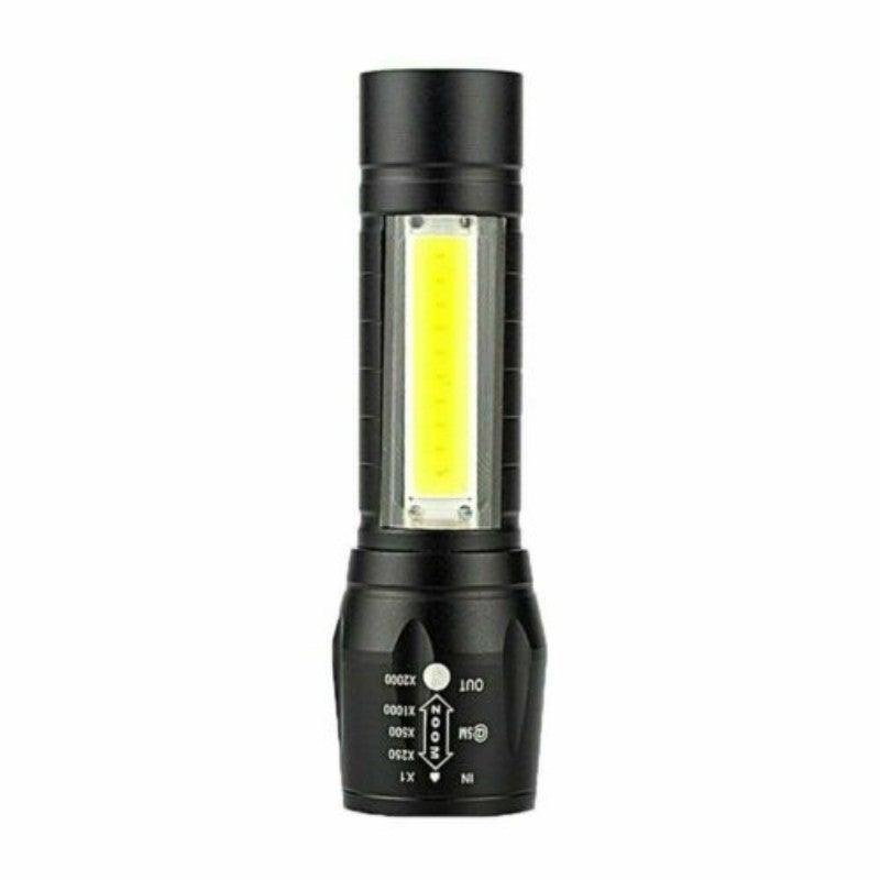 Versatile Rechargeable LED Tactical Flashlight - Compact & Waterproof - Korvel