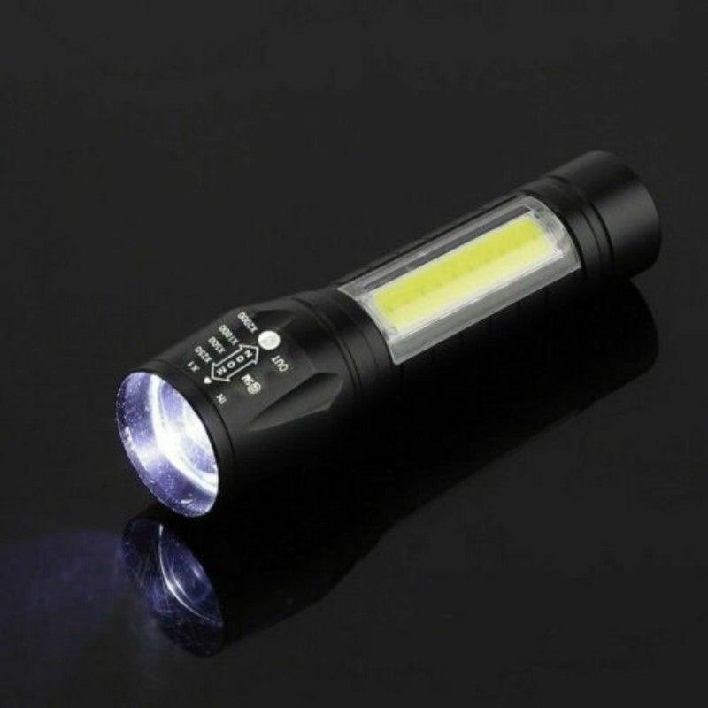 Versatile Rechargeable LED Tactical Flashlight - Compact & Waterproof - Korvel