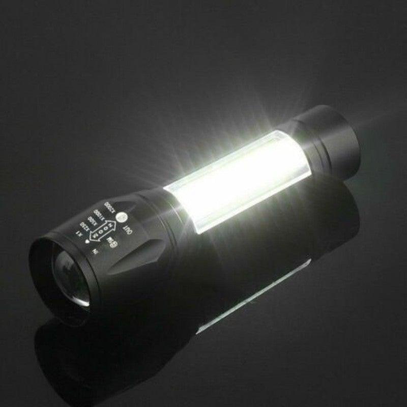 Versatile Rechargeable LED Tactical Flashlight - Compact & Waterproof - Korvel