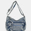 Bolso Cruzado de Denim con Correa Ajustable