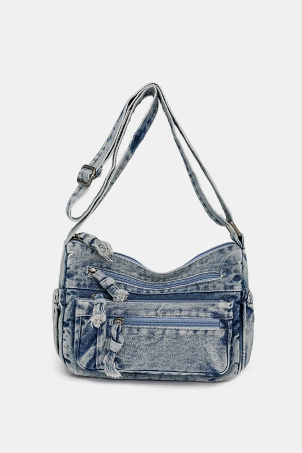 Bolso Cruzado de Denim con Correa Ajustable