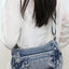 Bolso Cruzado de Denim con Correa Ajustable