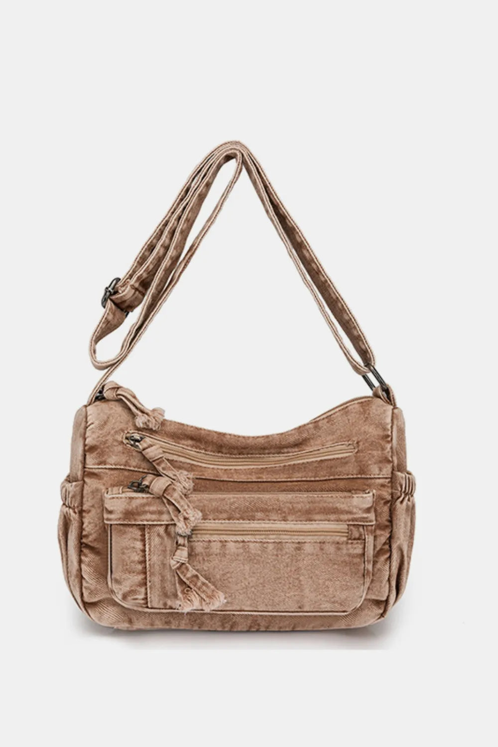 Bolso Cruzado de Denim con Correa Ajustable