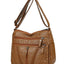 Adjustable Strap PU Leather Shoulder Bag - Korvel