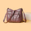 Adjustable Strap PU Leather Shoulder Bag - Korvel