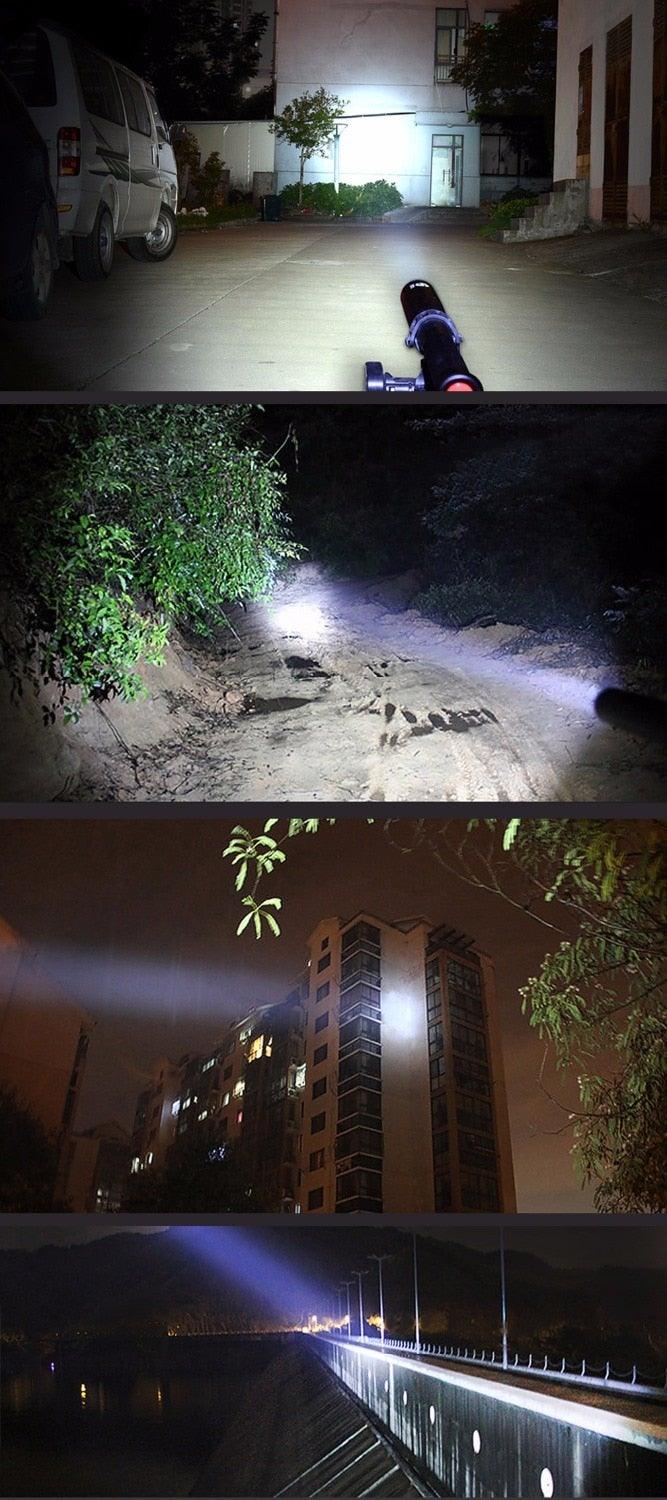 High Lumen Adjustable Waterproof Tactical Flashlight - Portable LED Torch for Emergencies & Self Defense - Korvel