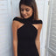 Fitted Neck Bodycon Dress - Elegant Summer Style
