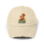 Gorra Distressed Adoptar No Comprar para Amantes de las Mascotas