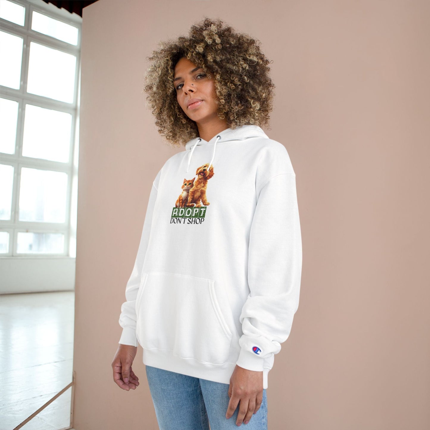 Hoodie pour amoureux des animaux : Adoptez, ne shoppez pas
