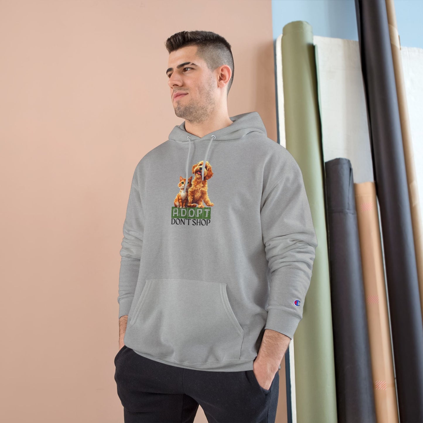 Hoodie pour amoureux des animaux : Adoptez, ne shoppez pas