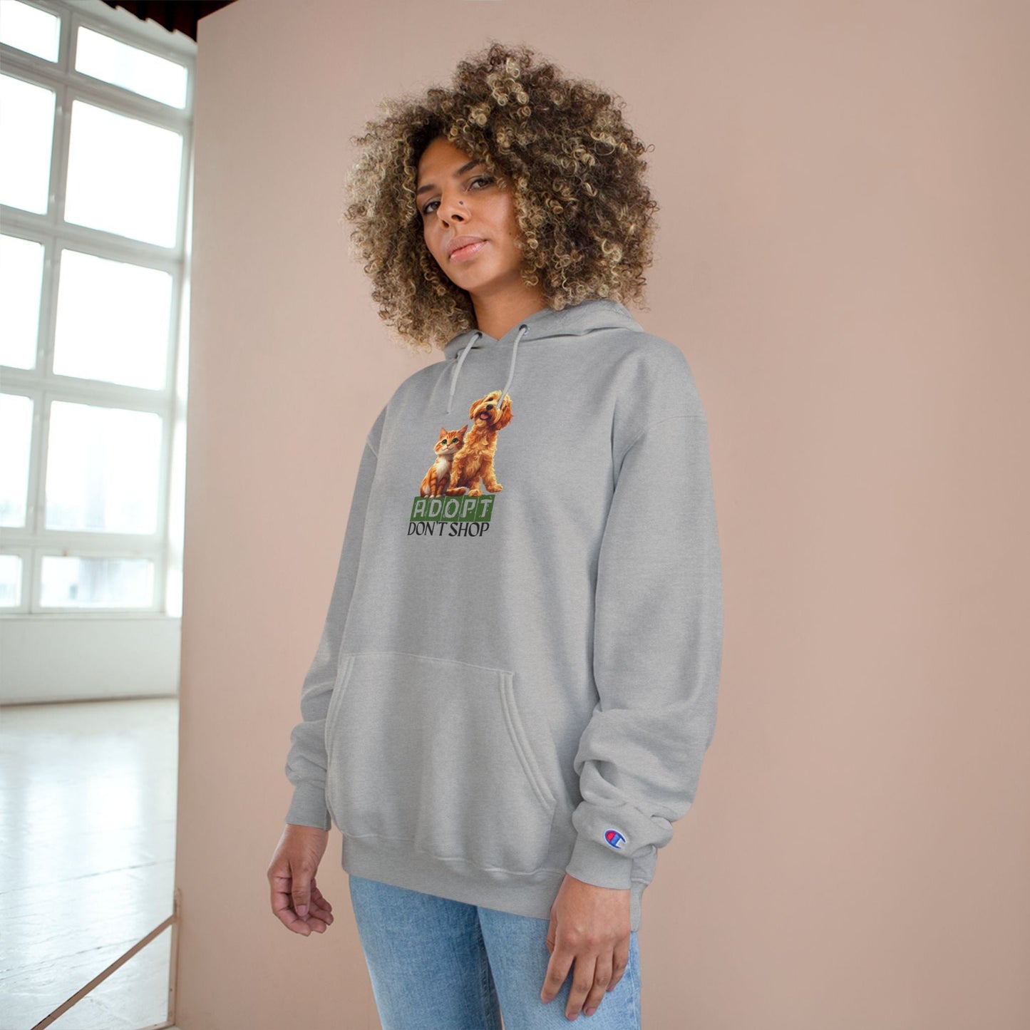 Hoodie pour amoureux des animaux : Adoptez, ne shoppez pas