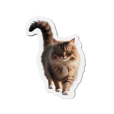 Charming Cat Die-Cut Magnet for Home Decor