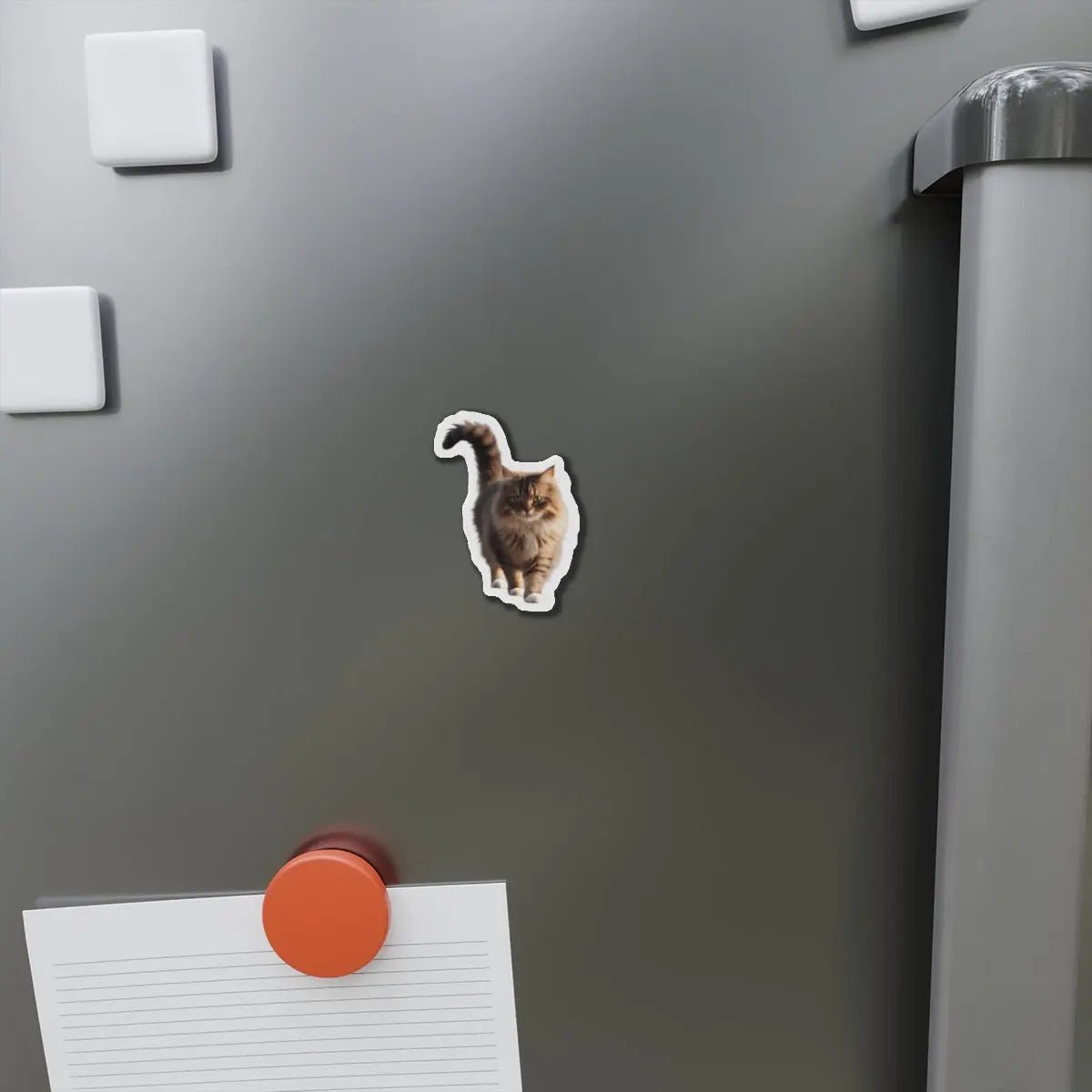 Magnète découpé en forme de chat charmant pour la décoration intérieure