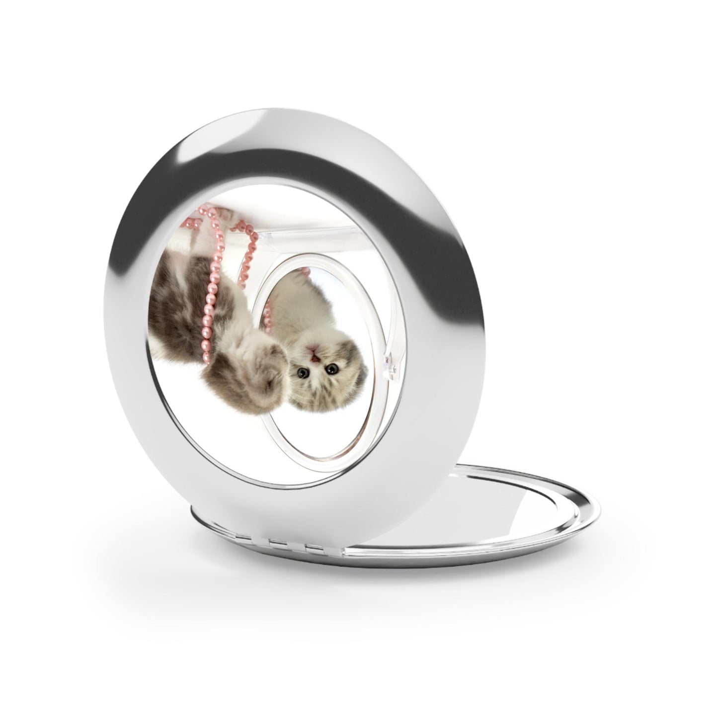 Miroir de Voyage Compact Adorable pour Amoureux des Animaux