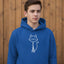Hoodie pour enfants avec un chat stick charmant