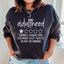 Adulthood Terrible Characters Sweatshirt