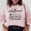 Adulthood Terrible Characters Sweatshirt