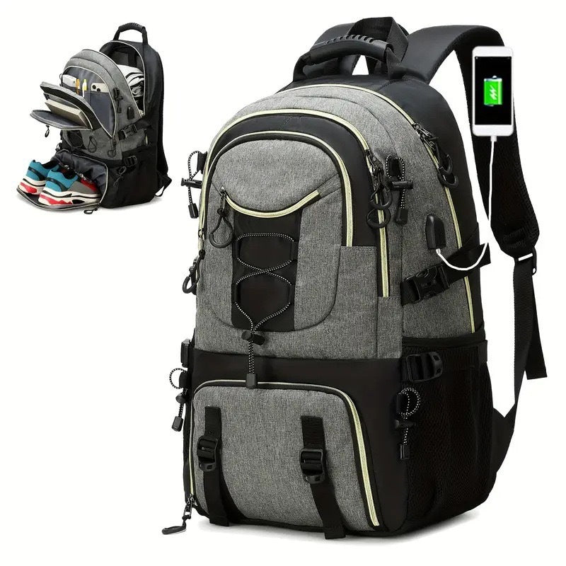 Mochila Exterior de Gran Capacidad Premium para Senderismo y Gimnasio