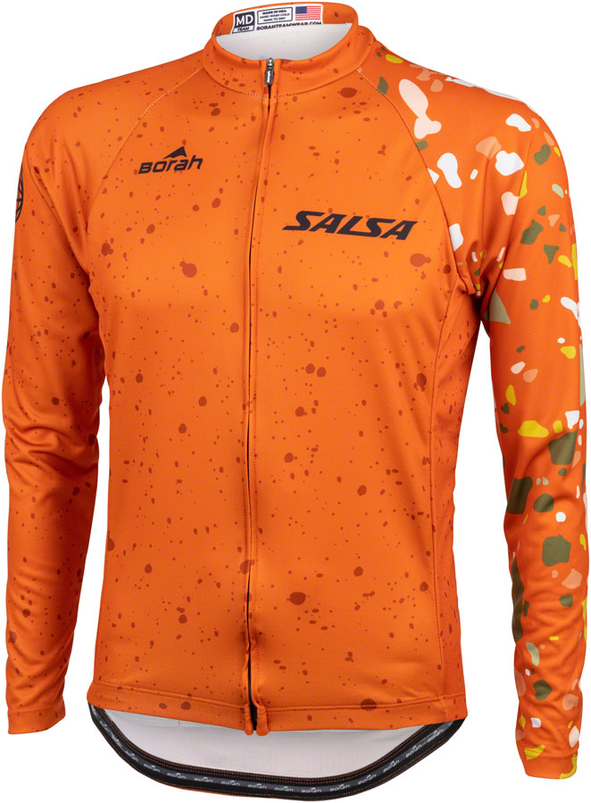 Jersey de Manga Larga Terrazzo para Hombre Salsa - Naranja Pequeño